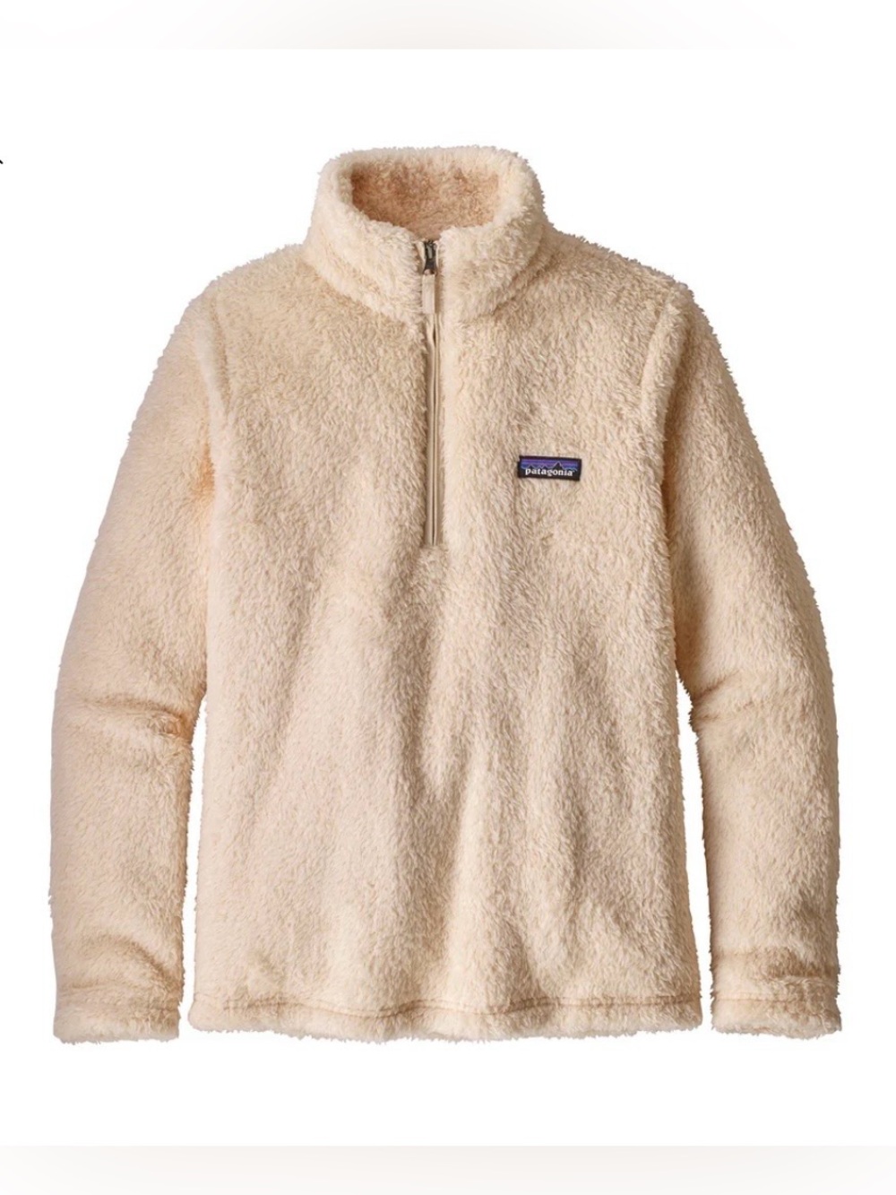 Patagonia Los Gatos Light Pink Quarter Zip Pullover Sweater Women’s Size Small